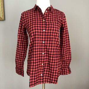 J.Crew flanel shirt, size: 0